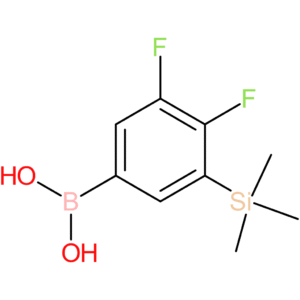 3,4-difluoro-5-(trimethylsilyl)phenylboronic acid