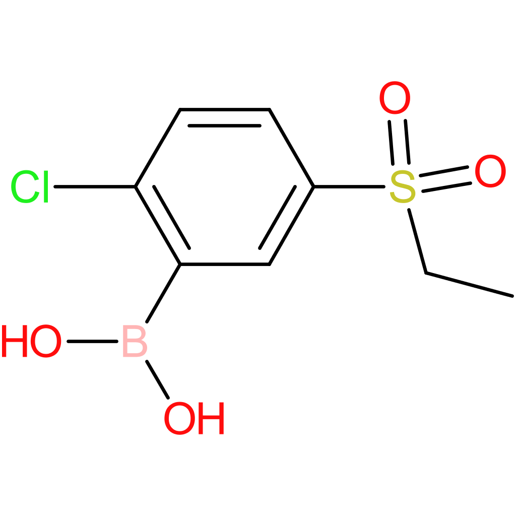 2-chloro-5-(ethylsulfonyl)phenylboronic acid