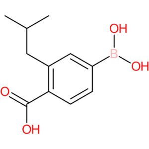 4-borono-2-isobutylbenzoic acid