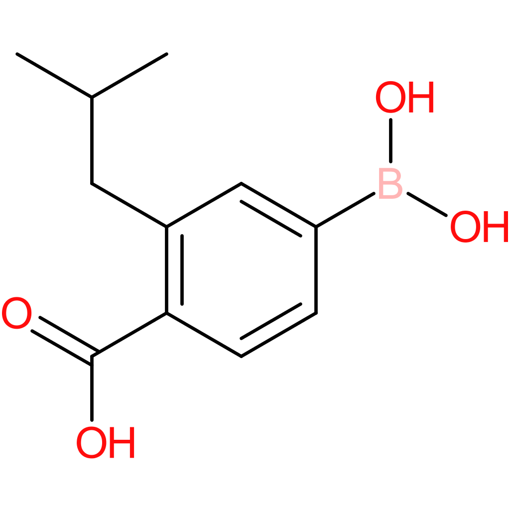 4-borono-2-isobutylbenzoic acid
