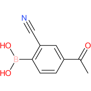 4-acetyl-2-cyanophenylboronic acid