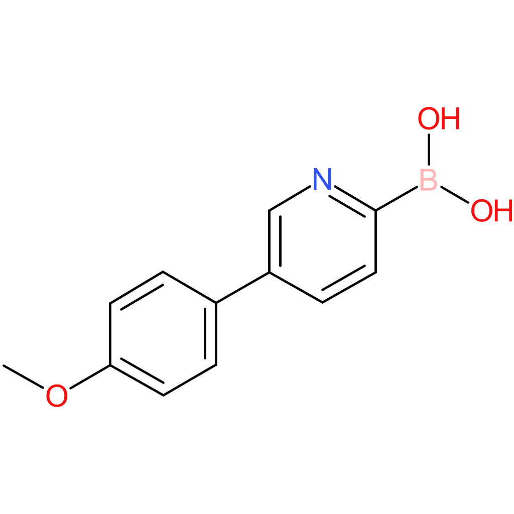 5-(4-methoxyphenyl)pyridin-2-ylboronic acid