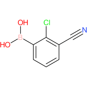 2-chloro-3-cyanophenylboronic acid