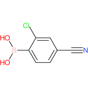 2-chloro-4-cyanophenylboronic acid