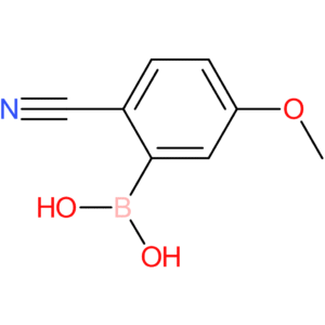 2-cyano-5-methoxyphenylboronic acid