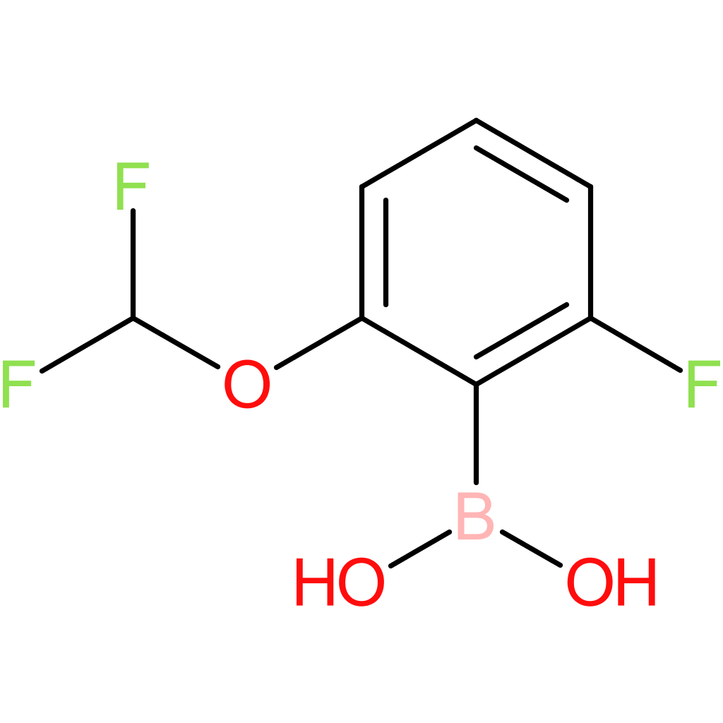 2-(difluoromethoxy)-6-fluorophenylboronic acid