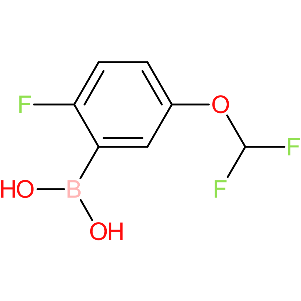 5-(difluoromethoxy)-2-fluorophenylboronic acid