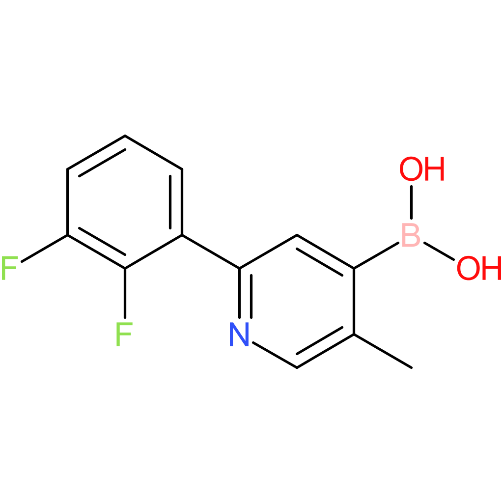 2-(2,3-difluorophenyl)-5-methylpyridine-4-boronic acid