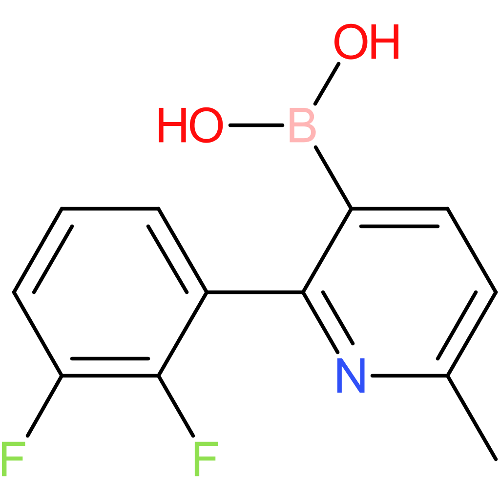 2-(2,3-difluorophenyl)-6-methylpyridine-3-boronic acid