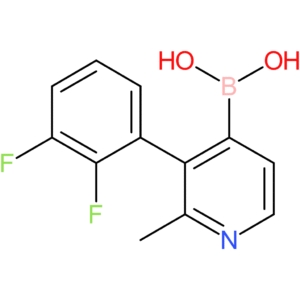 3-(2,3-difluorophenyl)-2-methylpyridine-4-boronic acid