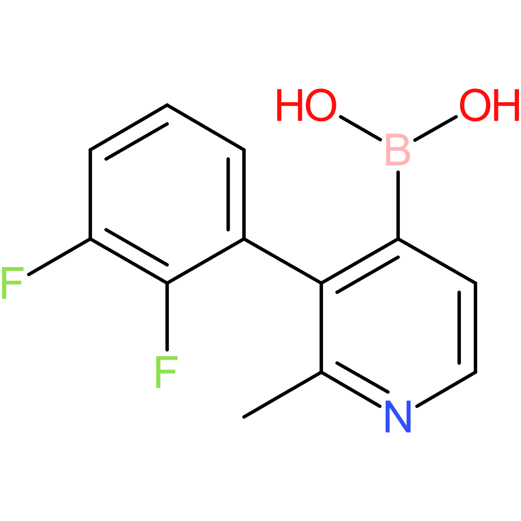 3-(2,3-difluorophenyl)-2-methylpyridine-4-boronic acid