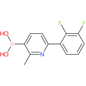 6-(2,3-difluorophenyl)-2-methylpyridine-3-boronic acid