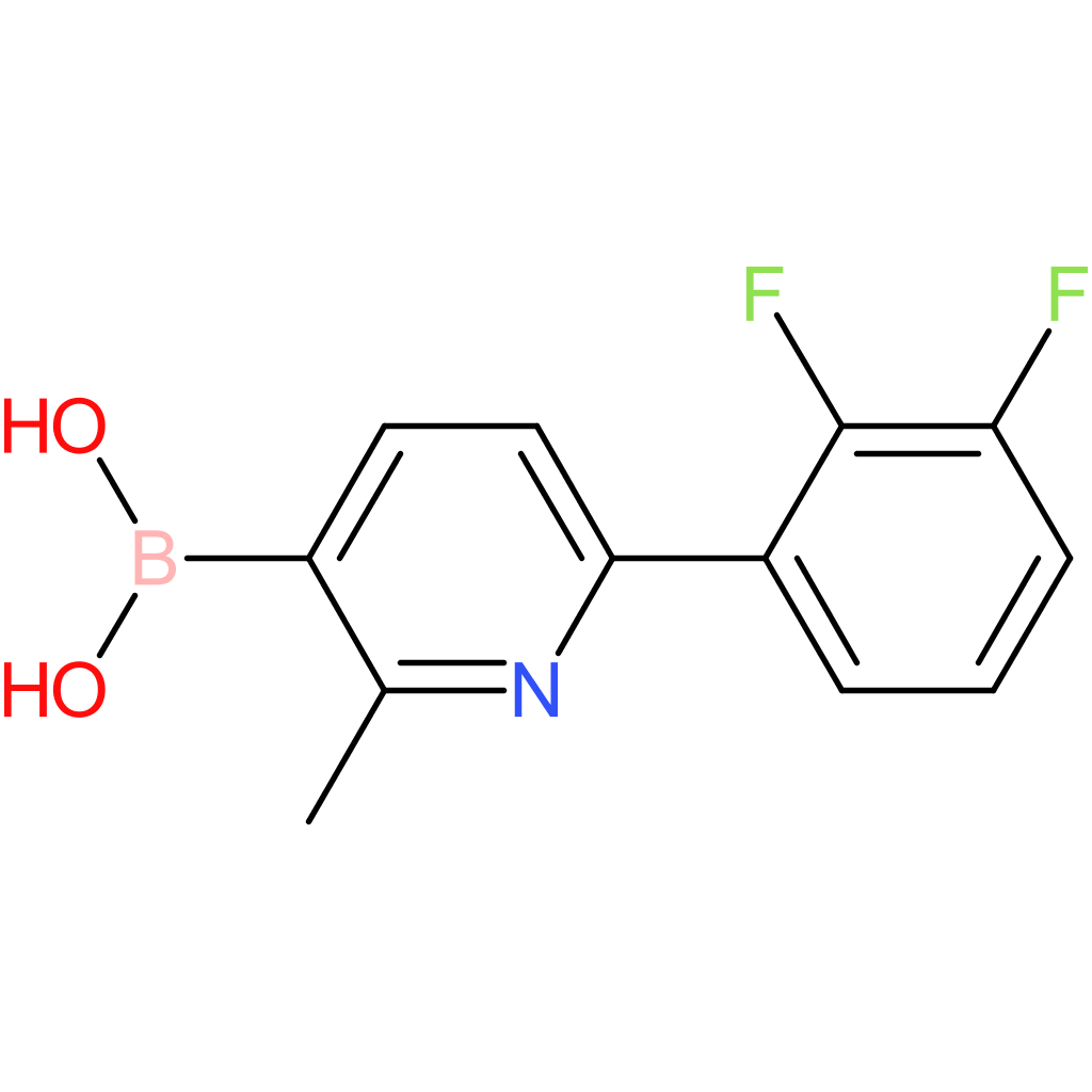 6-(2,3-difluorophenyl)-2-methylpyridine-3-boronic acid