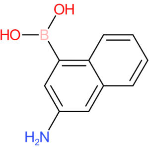 2-aminonaphthalene-4-boronic acid