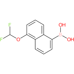 1-(difluoromethoxy)naphthalene-5-boronic acid