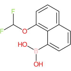 1-(difluoromethoxy)naphthalene-8-boronic acid