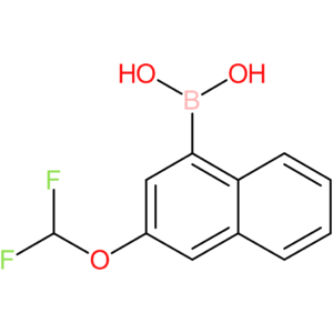 2-(difluoromethoxy)naphthalene-4-boronic acid
