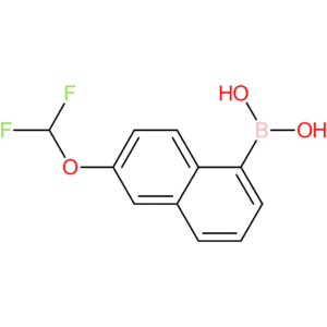 2-(difluoromethoxy)naphthalene-5-boronic acid