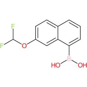 2-(difluoromethoxy)naphthalene-8-boronic acid