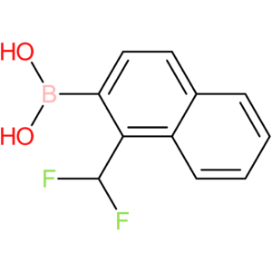 1-(difluoromethyl)naphthalene-2-boronic acid