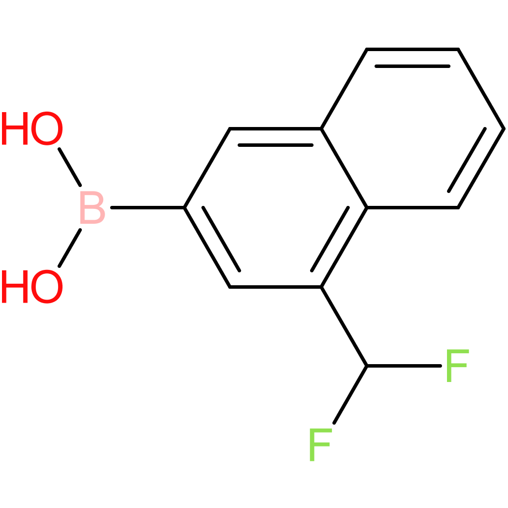 1-(difluoromethyl)naphthalene-3-boronic acid