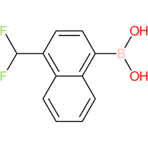 1-(difluoromethyl)naphthalene-4-boronic acid