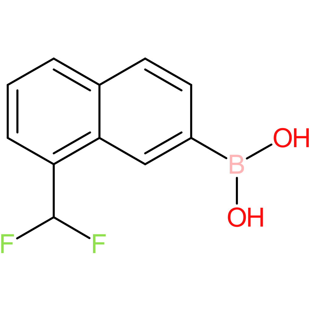 1-(difluoromethyl)naphthalene-7-boronic acid