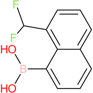 1-(difluoromethyl)naphthalene-8-boronic acid