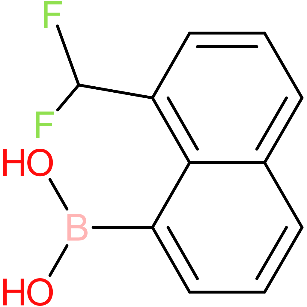 1-(difluoromethyl)naphthalene-8-boronic acid