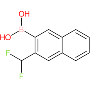 2-(difluoromethyl)naphthalene-3-boronic acid