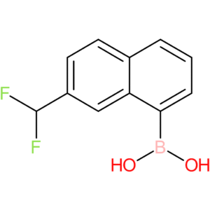 2-(difluoromethyl)naphthalene-8-boronic acid