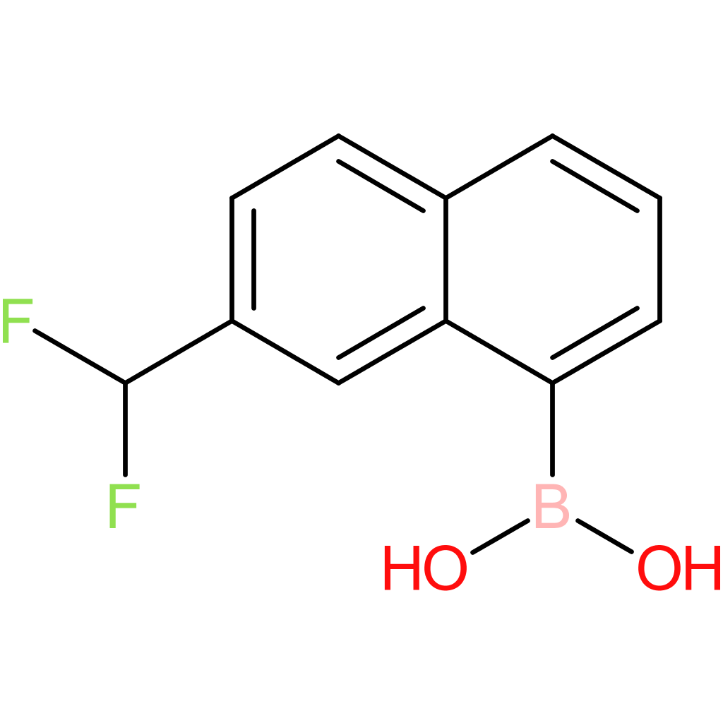 2-(difluoromethyl)naphthalene-8-boronic acid