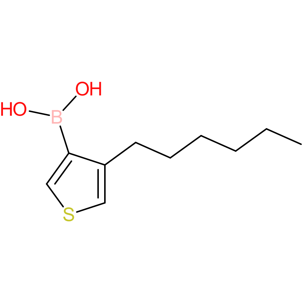 4-hexylthiophene-3-boronic acid