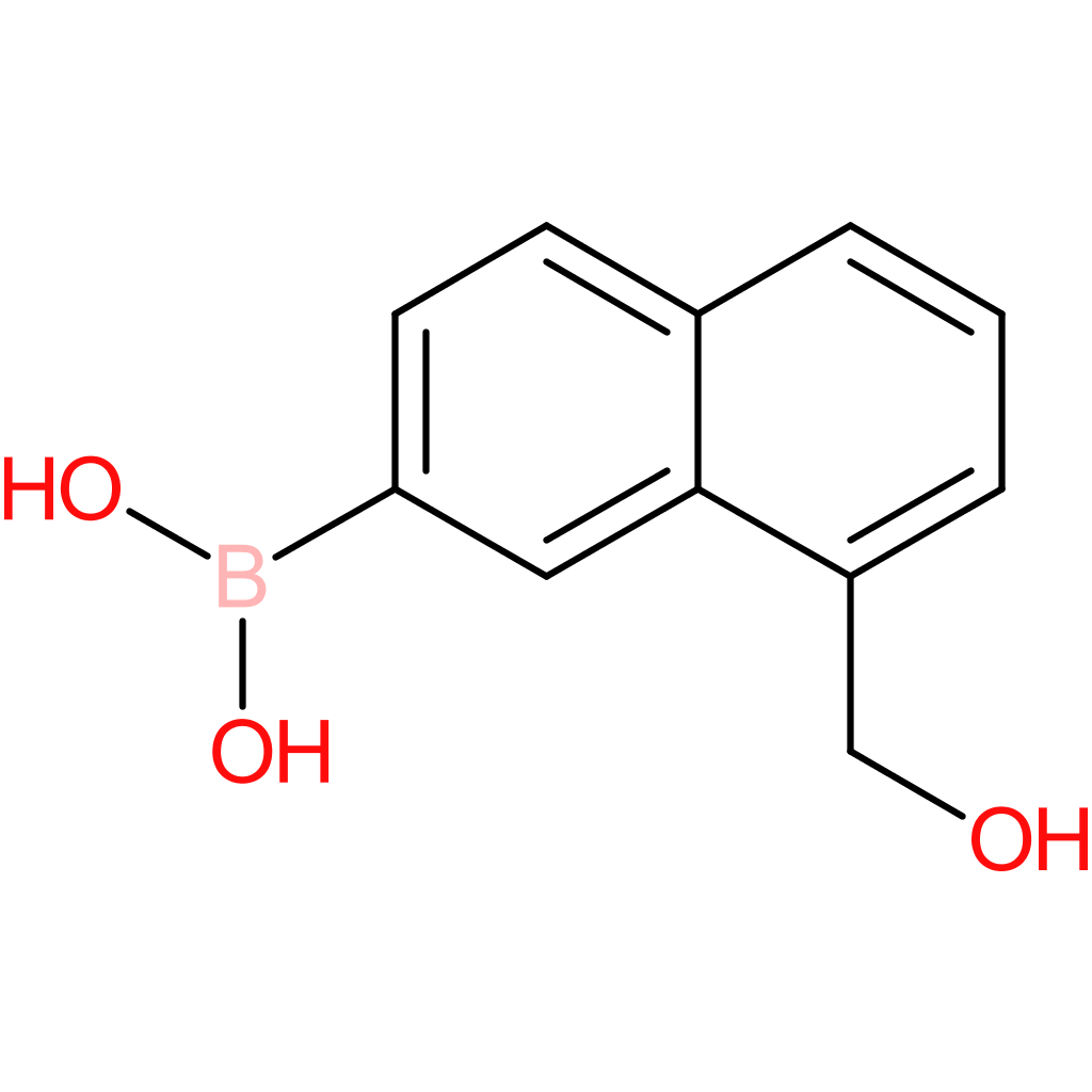 8-(hydroxymethyl)naphthalene-2-boronic acid
