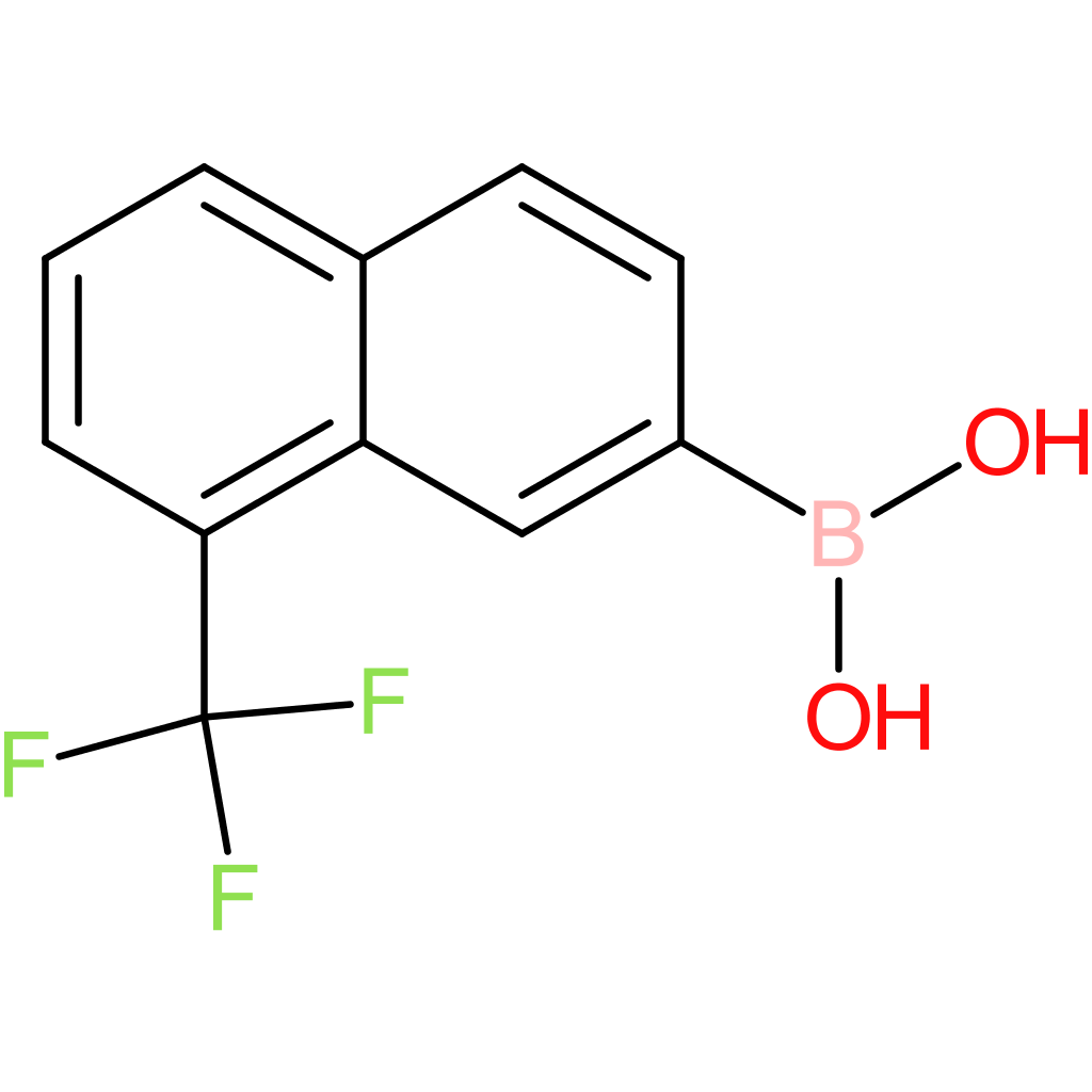 1-(trifluoromethyl)naphthalene-7-boronic acid