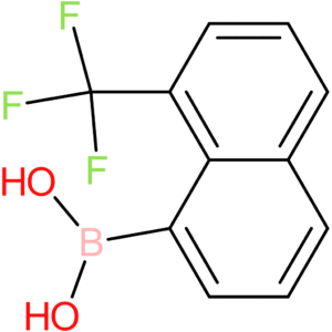 1-(trifluoromethyl)naphthalene-8-boronic acid