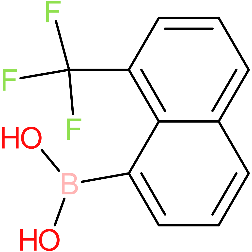 1-(trifluoromethyl)naphthalene-8-boronic acid