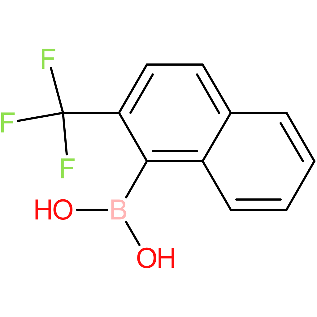 2-(trifluoromethyl)naphthalene-1-boronic acid