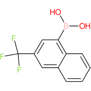 2-(trifluoromethyl)naphthalene-4-boronic acid