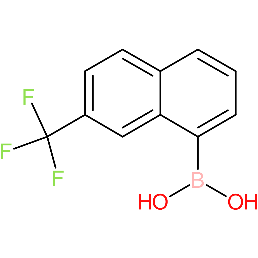 2-(trifluoromethyl)naphthalene-8-boronic acid