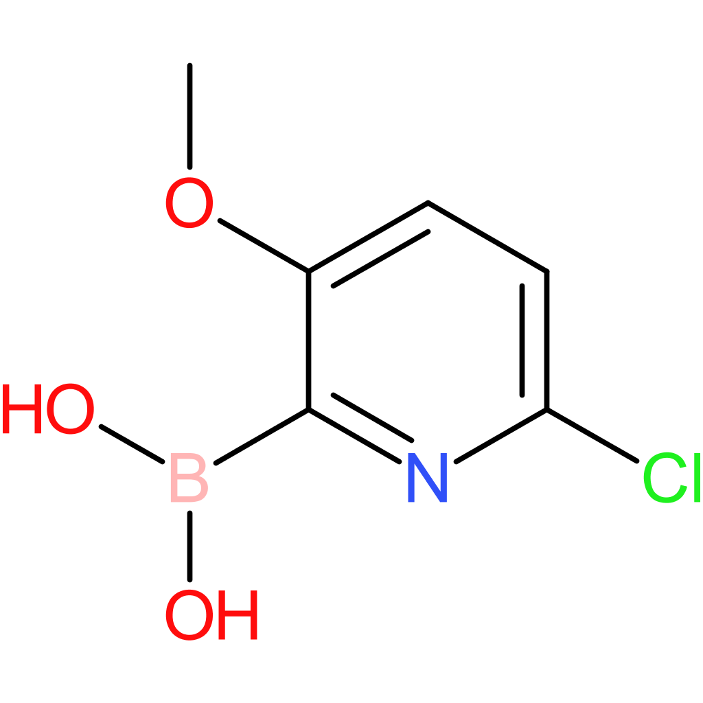 (6-chloro-3-methoxypyridin-2-yl)boronic acid