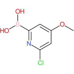 (6-chloro-4-methoxypyridin-2-yl)boronic acid