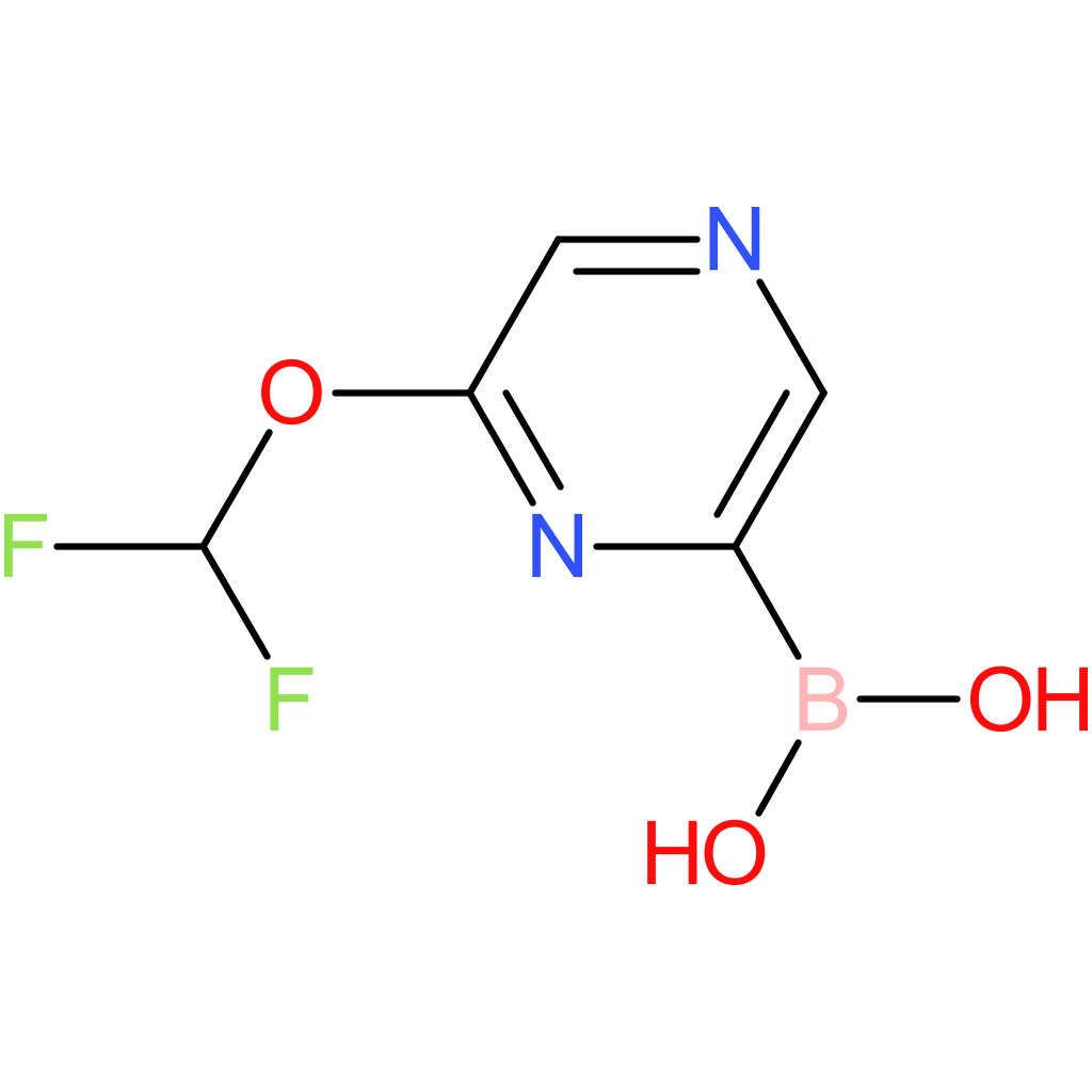 2-(difluoromethoxy)pyrazine-6-boronic acid