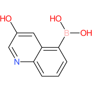 (3-hydroxyquinolin-5-yl)boronic acid