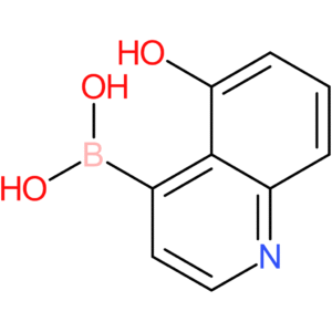 (5-hydroxyquinolin-4-yl)boronic acid