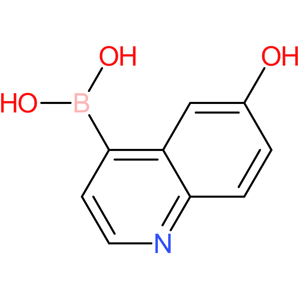 (6-hydroxyquinolin-4-yl)boronic acid