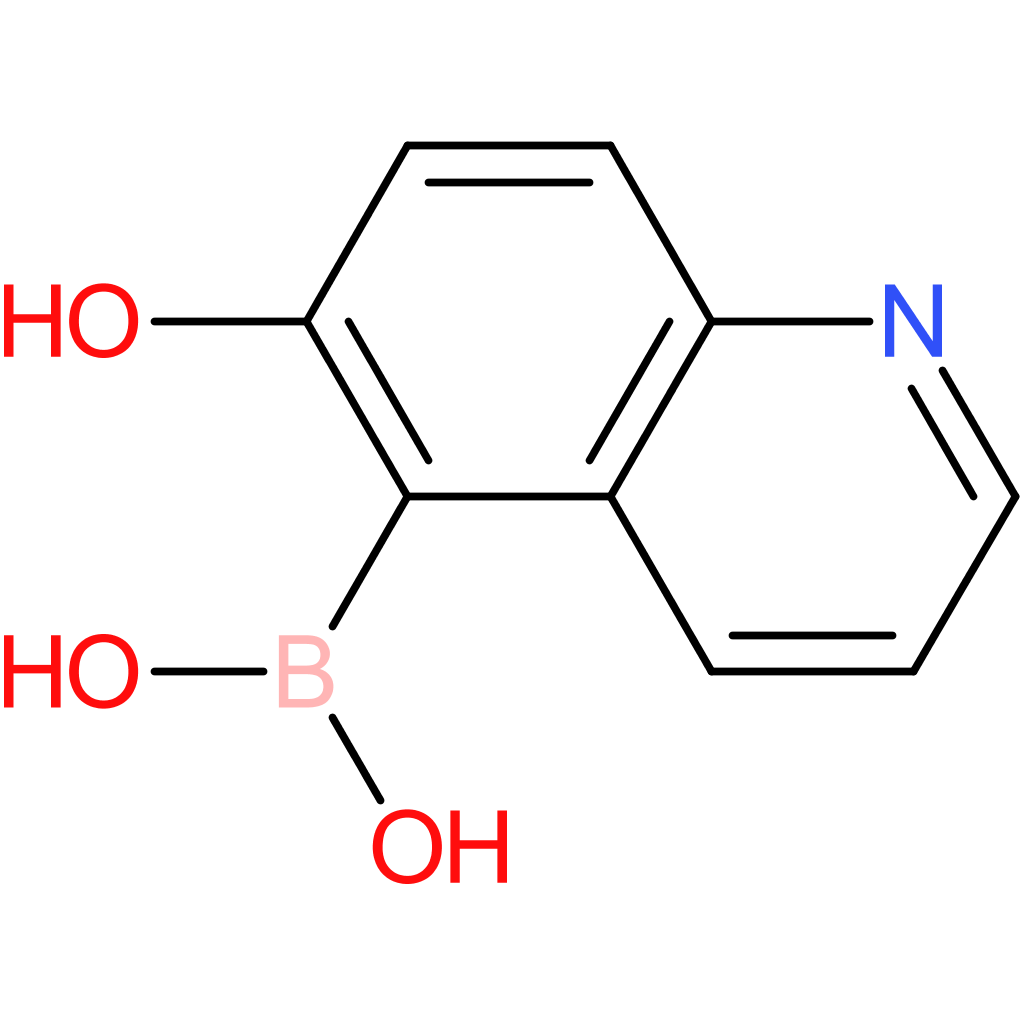 (6-hydroxyquinolin-5-yl)boronic acid