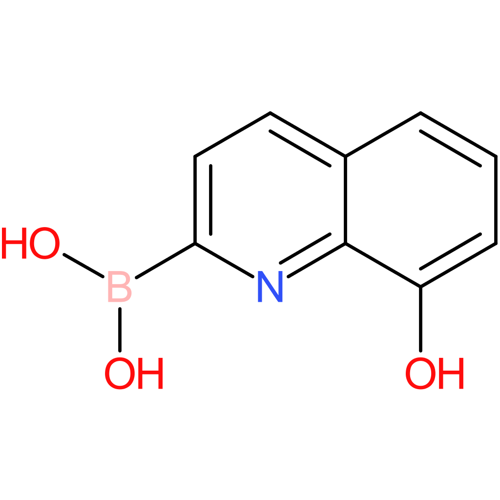 (8-hydroxyquinolin-2-yl)boronic acid