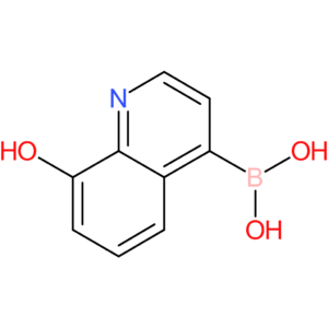 (8-hydroxyquinolin-4-yl)boronic acid