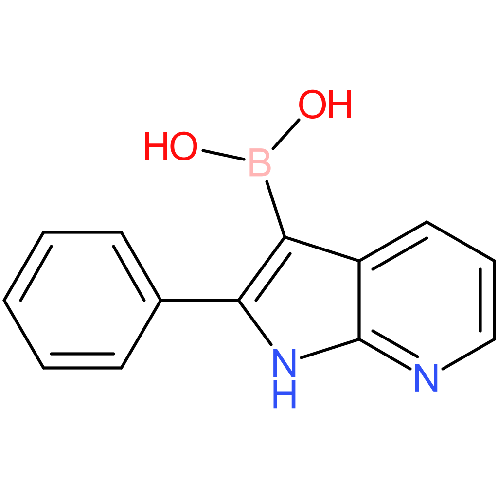 2-phenyl-1h-pyrrolo[2,3-b]pyridine-3-boronic acid